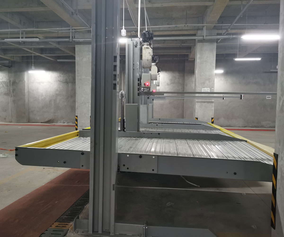 鎮(zhèn)雄PSH升降平移機械式停車庫租用