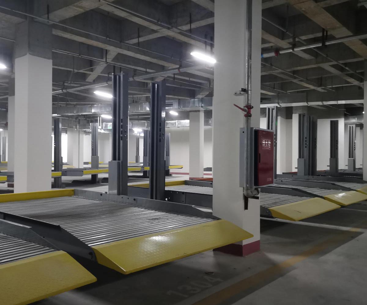 兩層升降平移機械式立體車庫收購