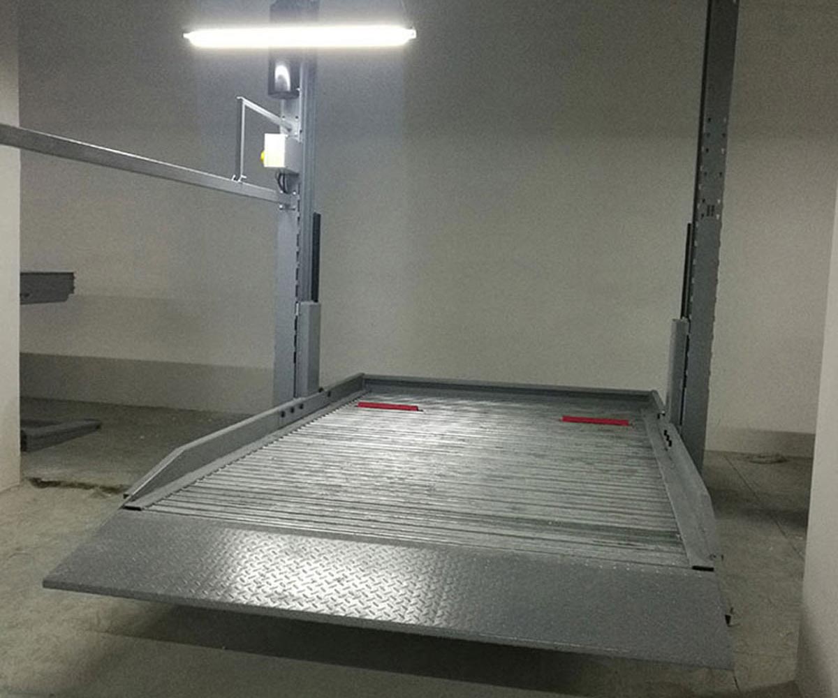 PSH左右橫移機械停車場改造
