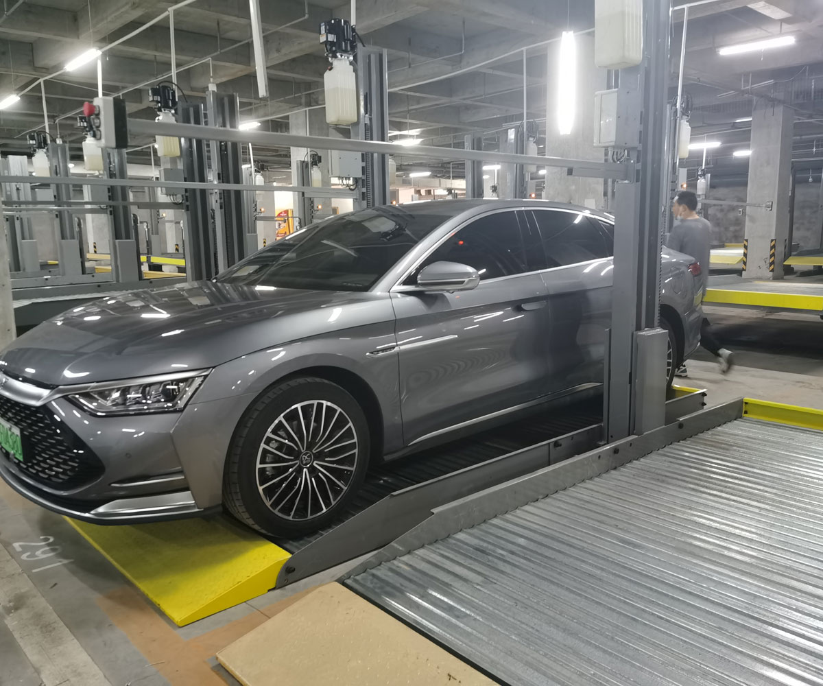 江城兩柱簡易類機械停車庫