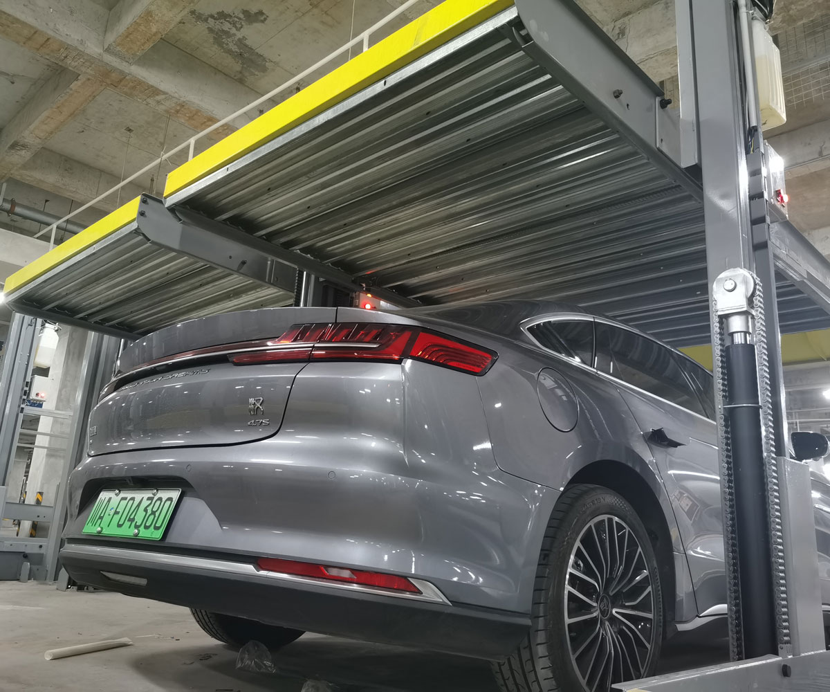 水富地下室雙柱簡易升降類機(jī)械式停車庫