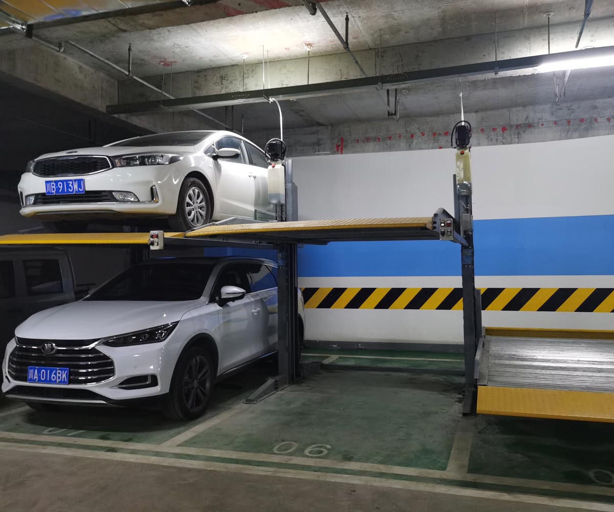 梁河小區雙層簡易式停車寶