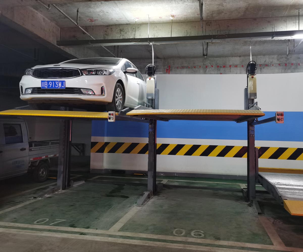 雙層簡易類停車立體車庫 雙層簡易類停車立體車庫