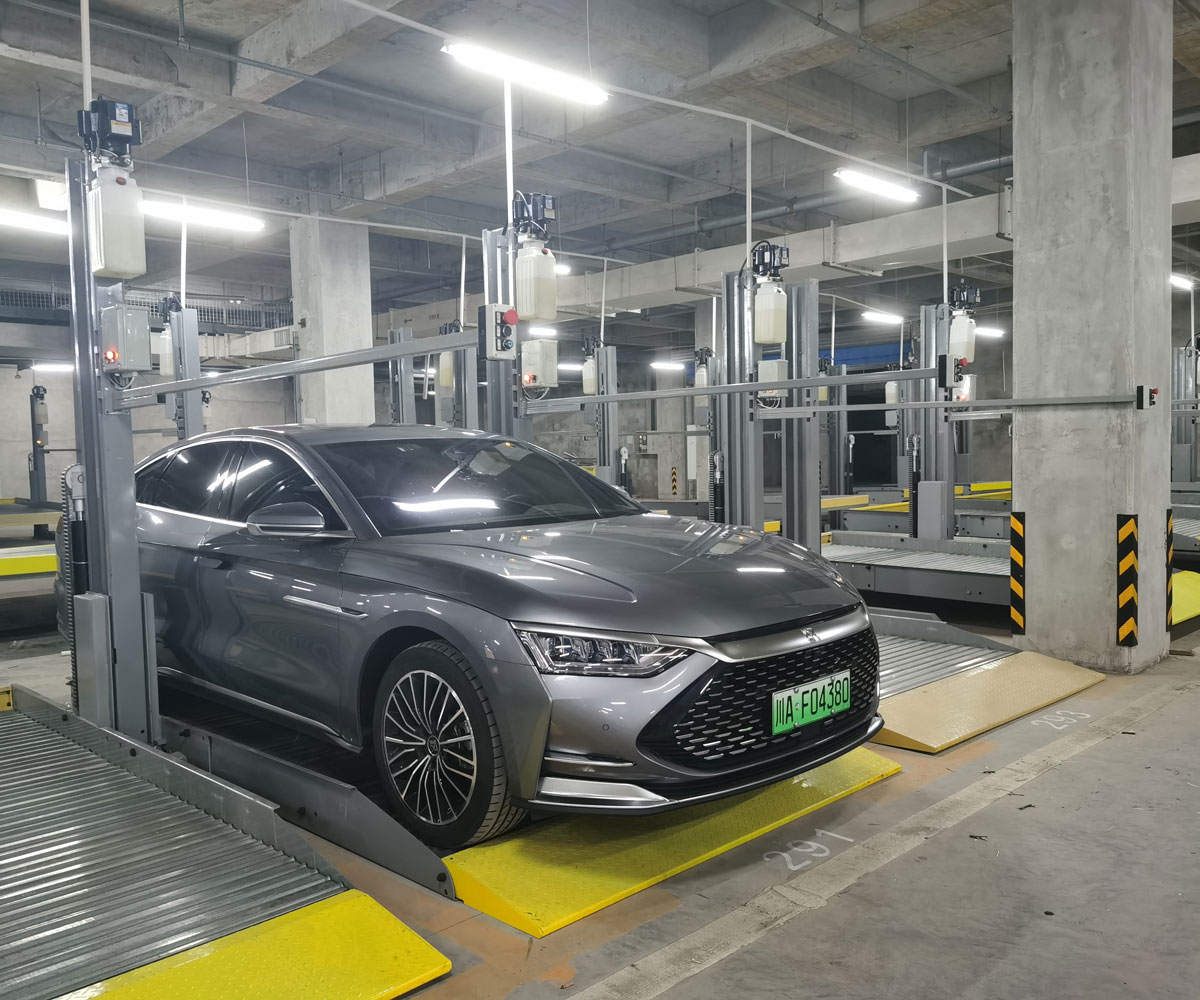 鎮(zhèn)雄PJS兩柱簡易升降機械式停車設(shè)備