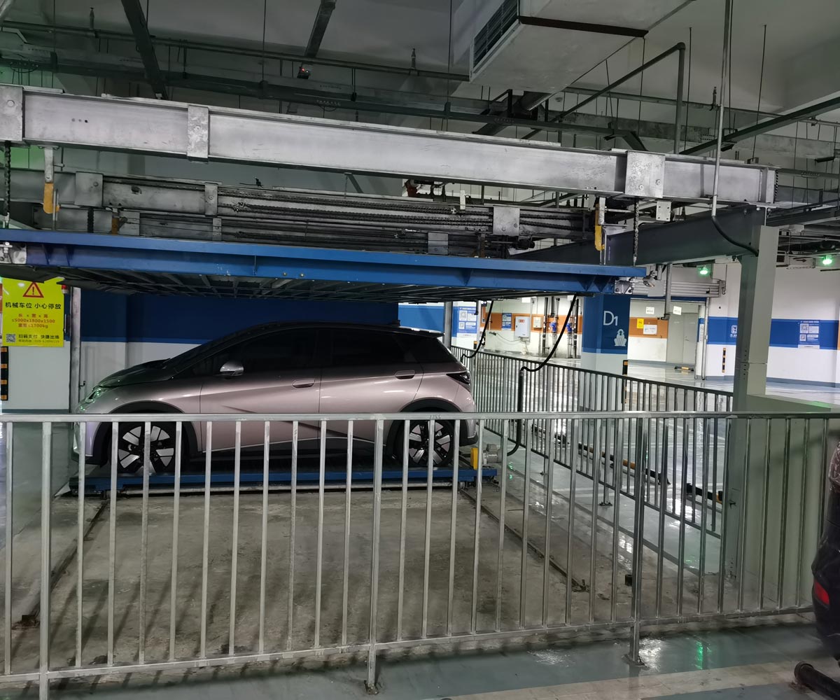 鎮(zhèn)雄雙層升降類機械立體車庫