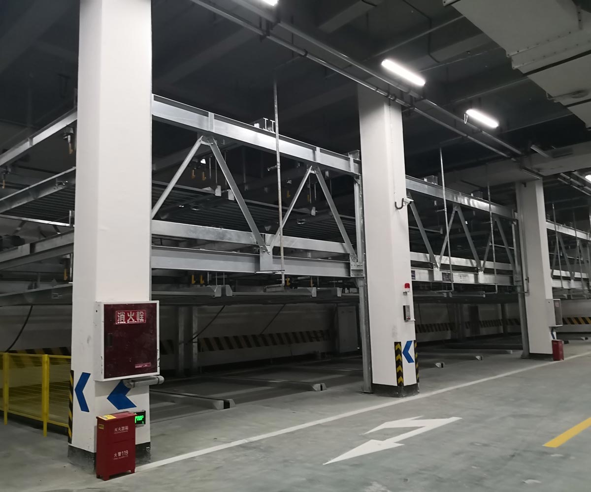 鎮(zhèn)雄單列PSH2二層升降橫移機械式停車設(shè)備