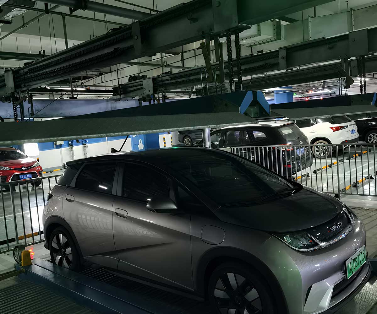 鎮(zhèn)雄四柱機械立體車庫配套明細